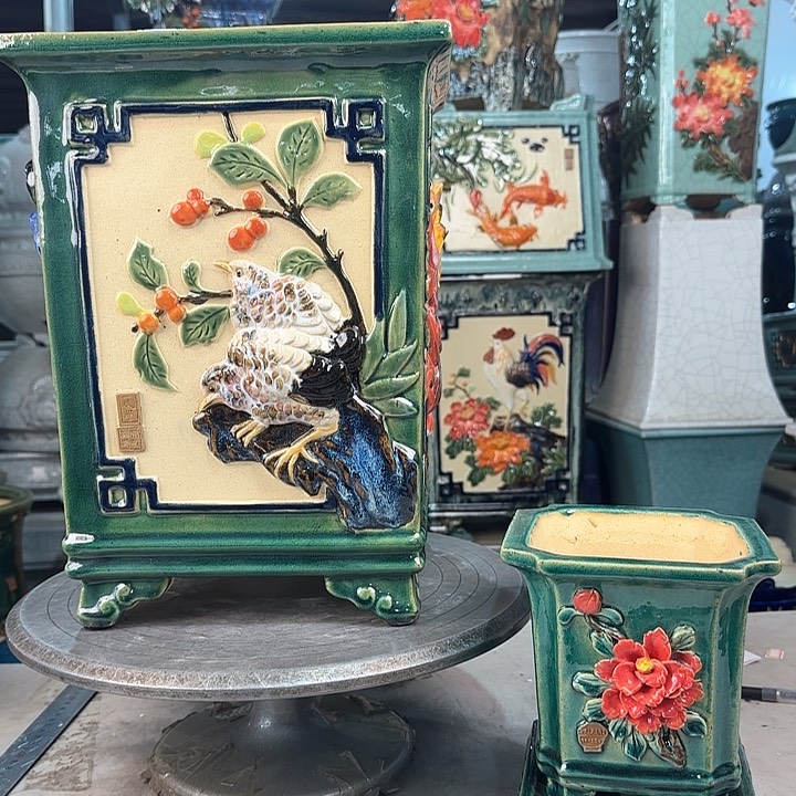 红陶用****9岭南100,000花盆