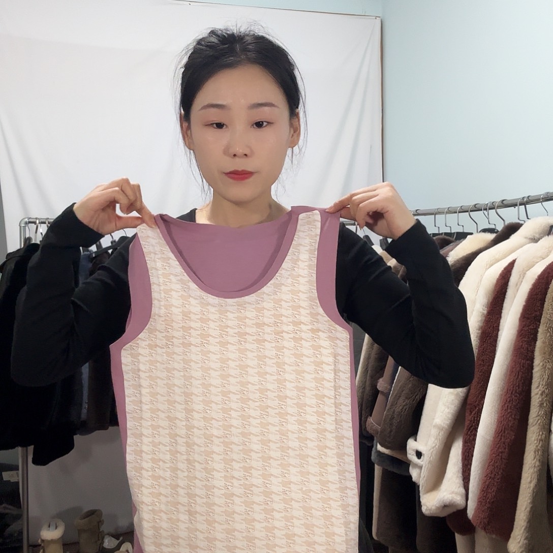 黑色羊毛打底3x女款