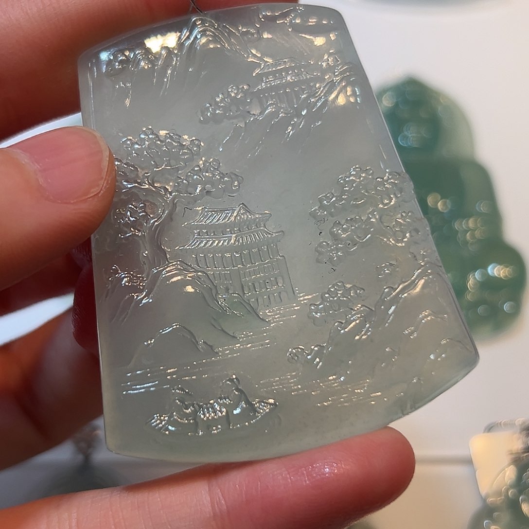 未镶嵌定制翡翠挂件