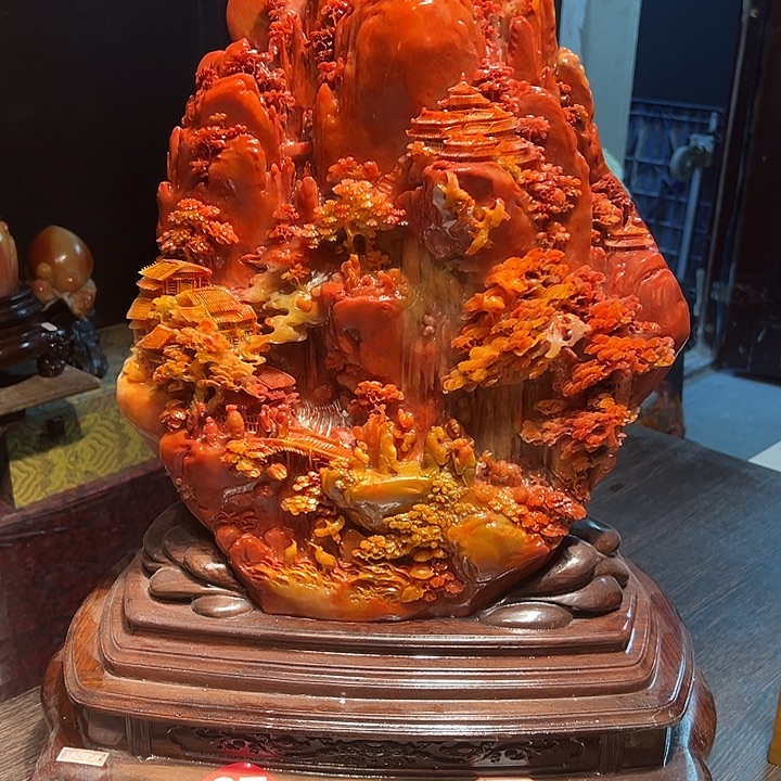 大***海寿山石寿山石雕刻工艺品