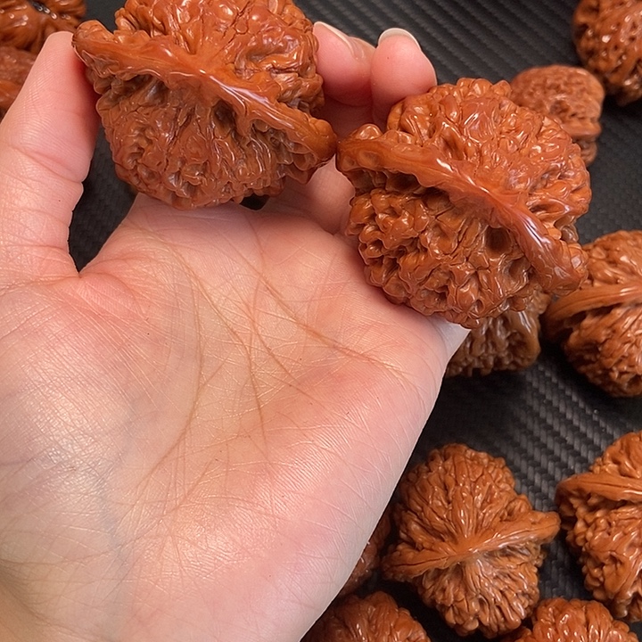 二***起把件文玩核桃53官帽。   