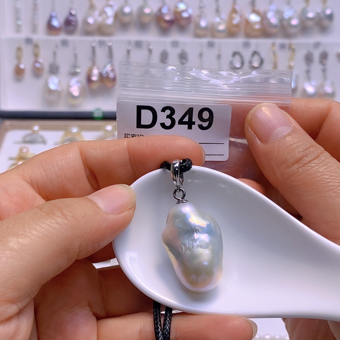 淡水珍珠颈饰银S925镶嵌