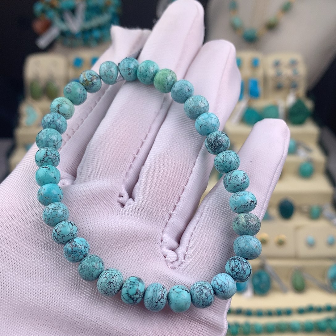 绿松石未镶嵌手链