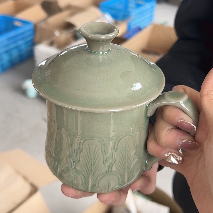 小米茶器龙泉青瓷