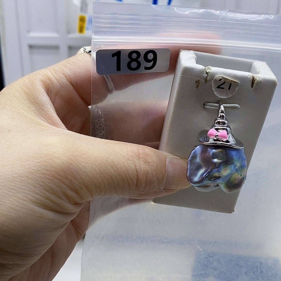 颈饰合金淡水珍珠