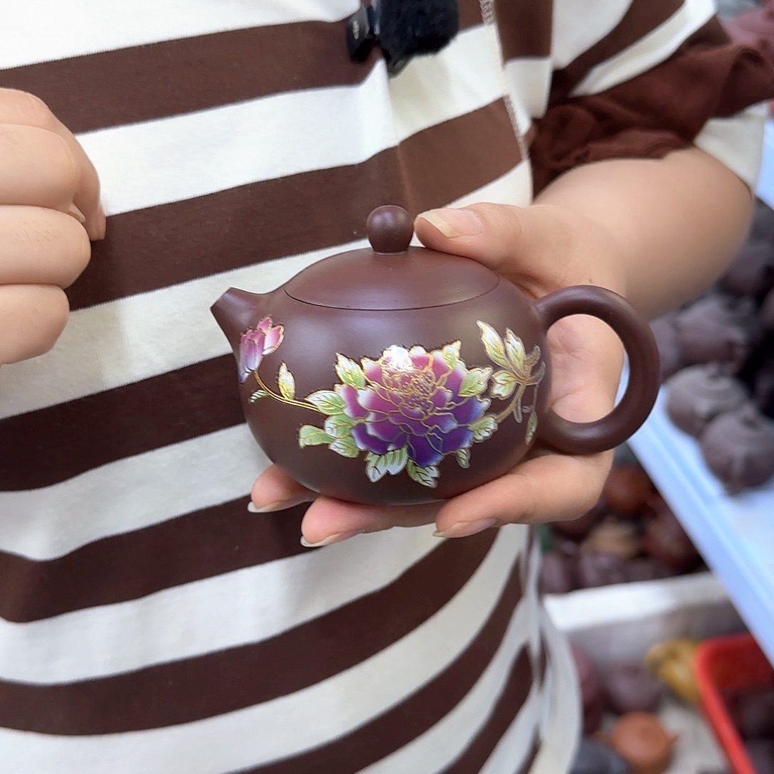 茶壶紫砂宜兴紫砂壶瑕疵处理