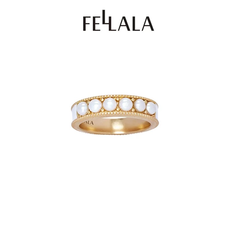 Fellala/ 翡拉拉「缎带系列」原创小众设计感戒指
