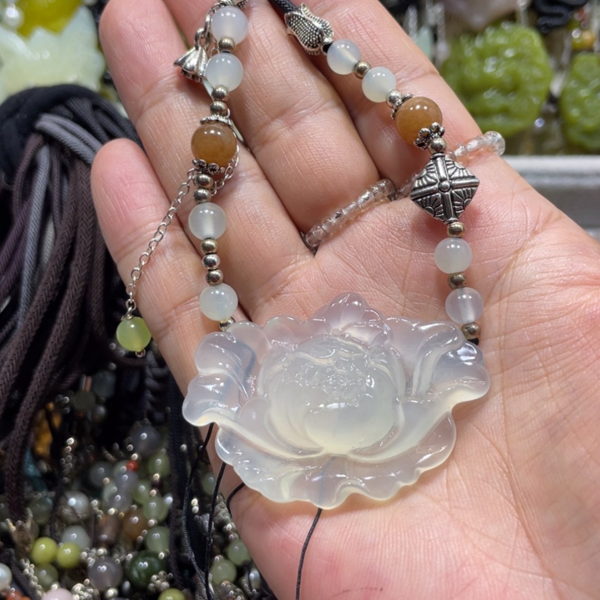 【闪购商品】岫玉颈饰未镶嵌126吊坠