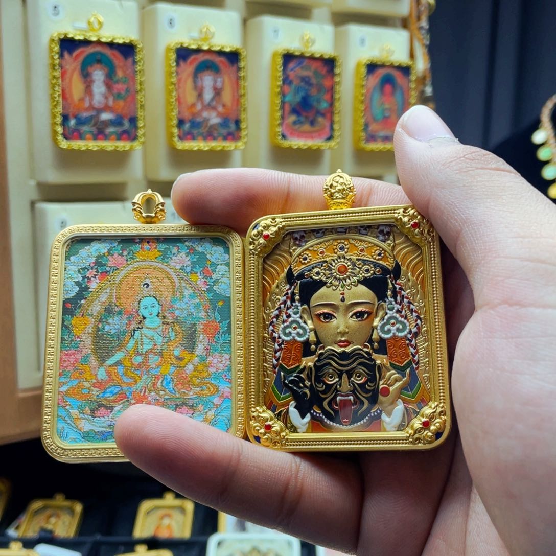 吊坠静****唐卡一步到位链接