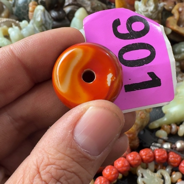 玛瑙/玉髓颈饰合金