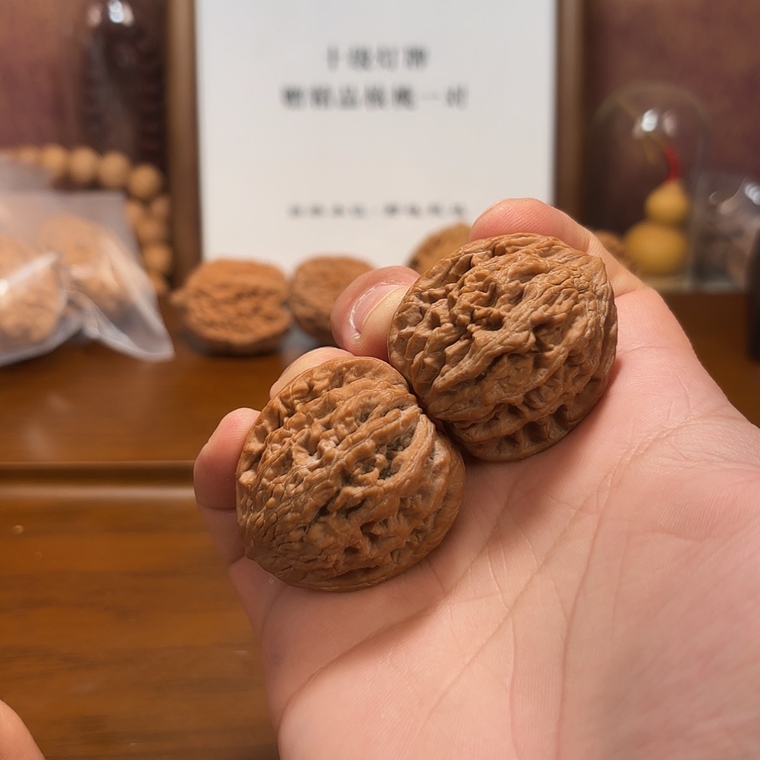 吊坠文玩核桃虎头