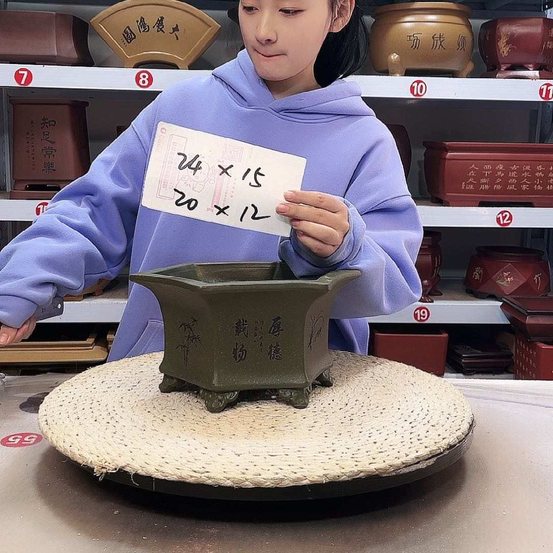 紫砂花盆紫砂花盆