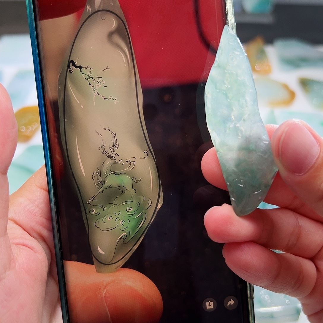 定制翡翠未镶嵌翡翠定制