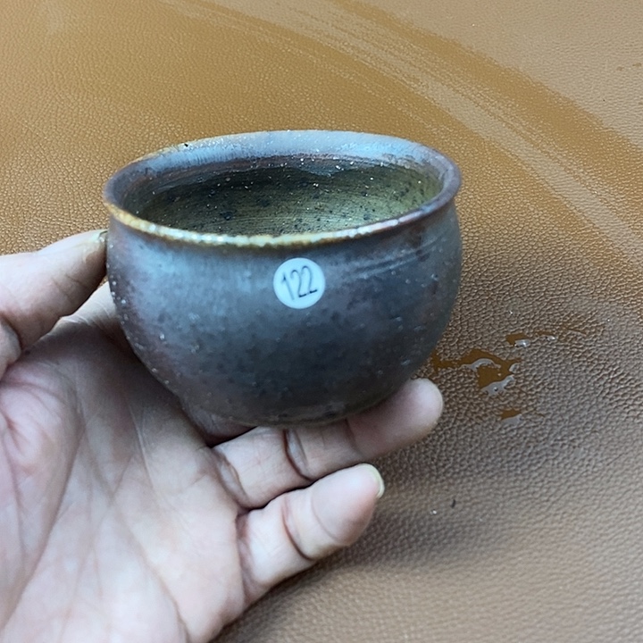 手残粗陶、柴烧茶器