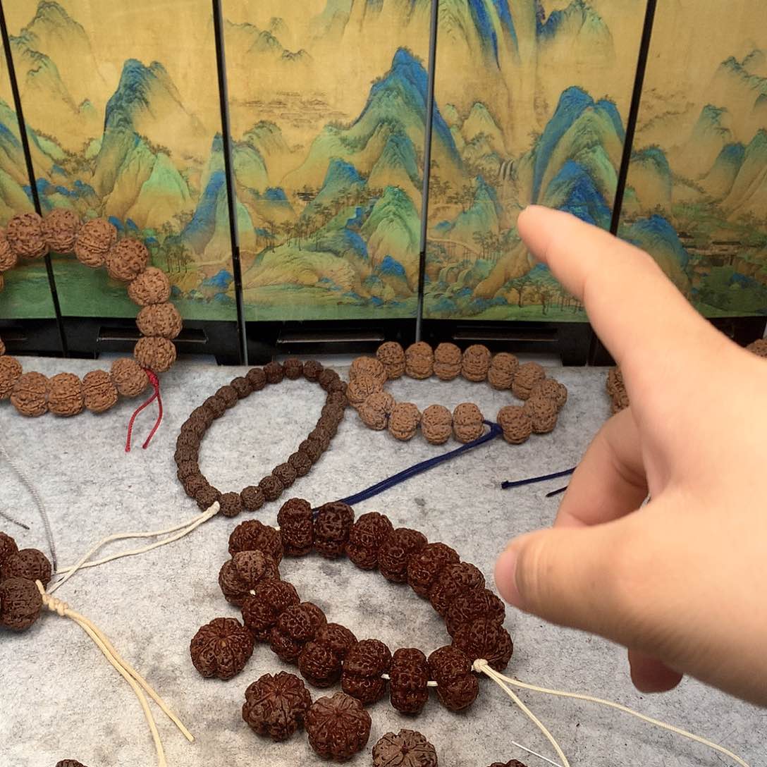 手串金刚菩提森10。         