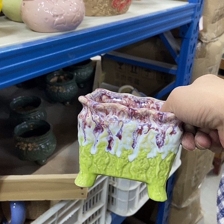 花盆单场满9.9发货11×9.5绿