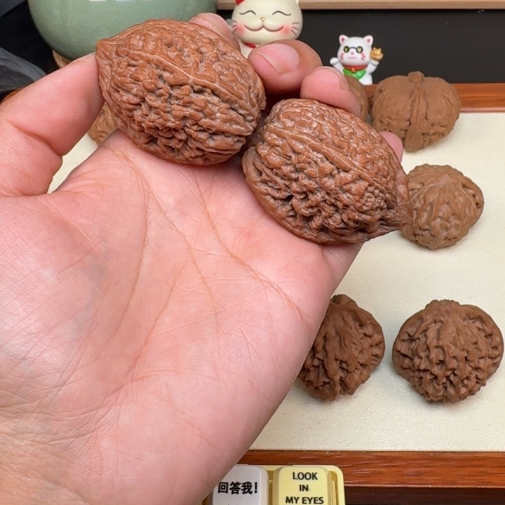 小***I把件文玩核桃全品蒜头35