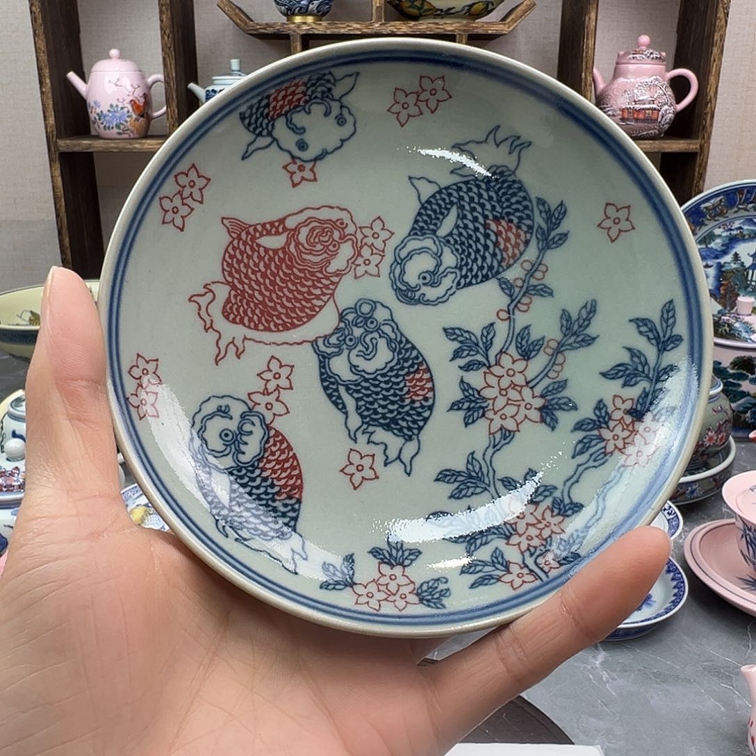 陶摆件景德镇陶瓷567老厂瓷35