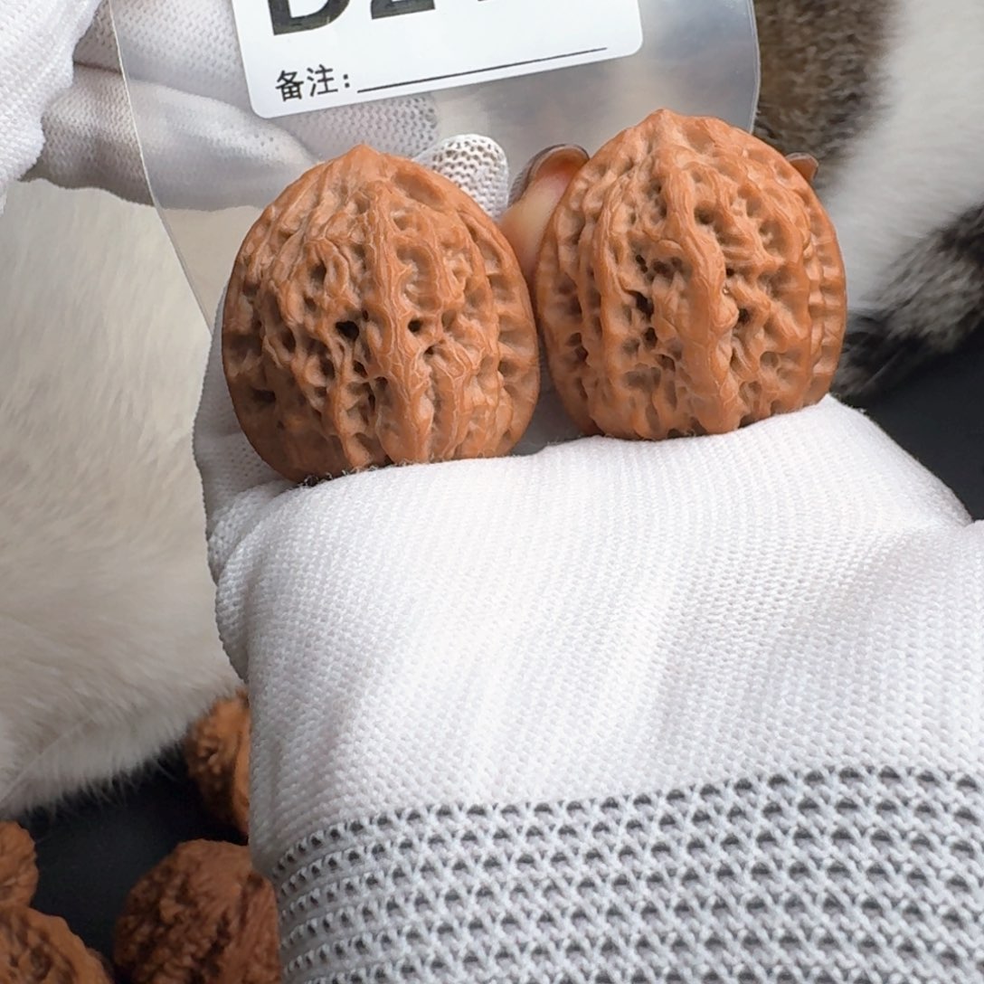 把件文玩核桃37佛肚D219