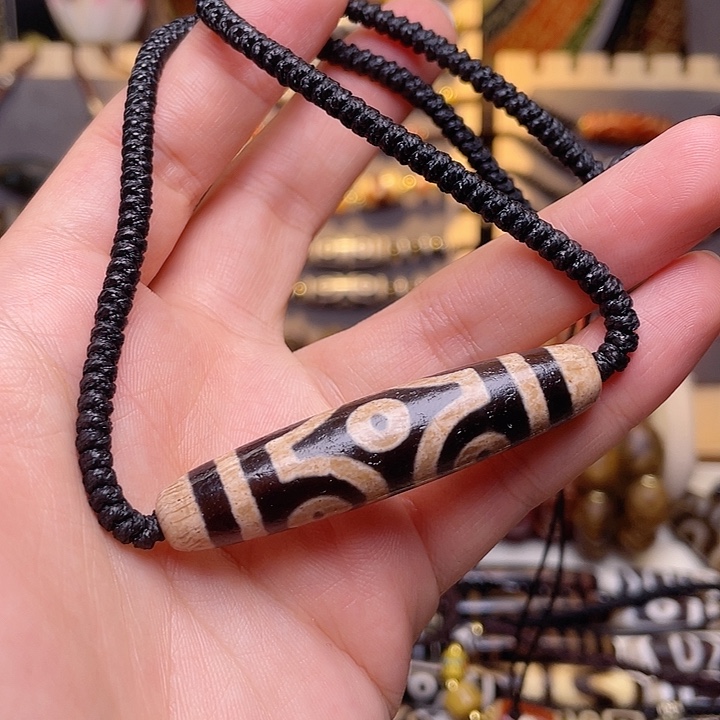 玛瑙/玉髓未镶嵌天珠锁骨链