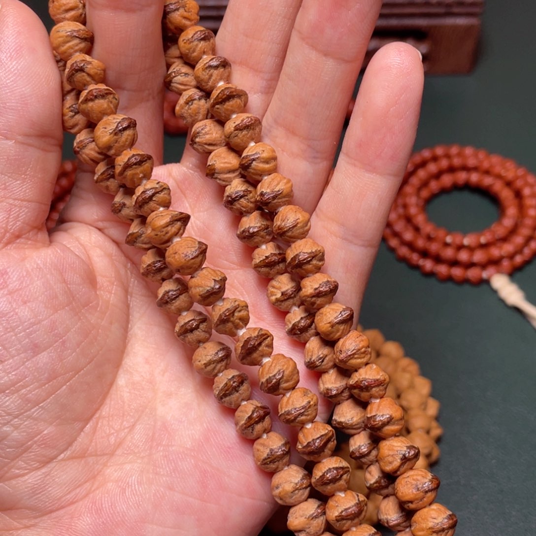 柏香籽/百香籽吊坠红芽横打手持