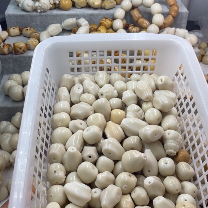 吊坠菩提根/象牙果微瑕象牙果三通五颗