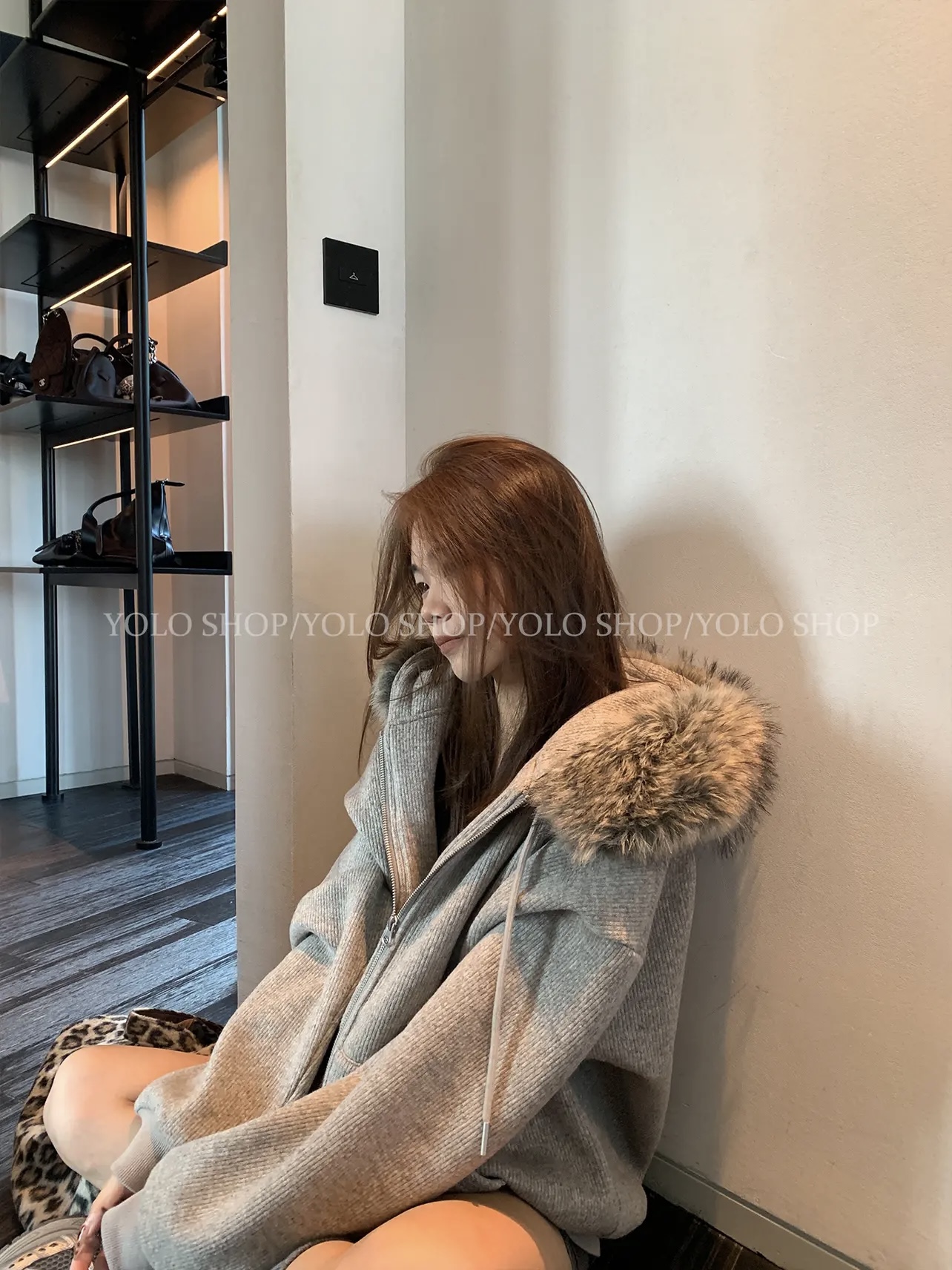 清仓福利！加厚加厚 毛领可拆卸 卫衣外套！理性消费！