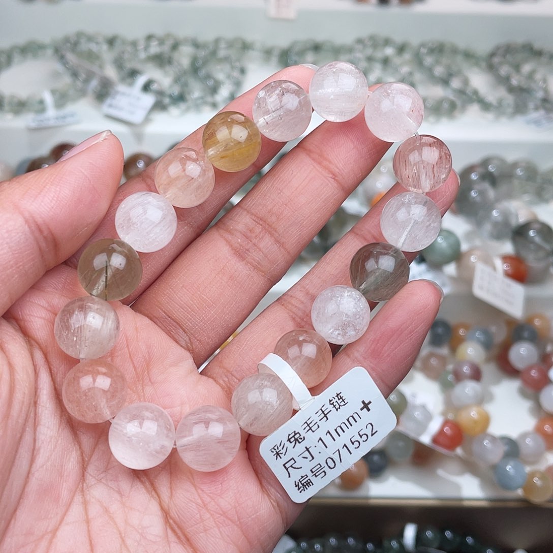 未镶嵌水晶手链水晶