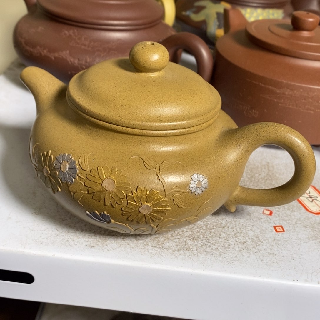 紫砂茶壶原矿手工246