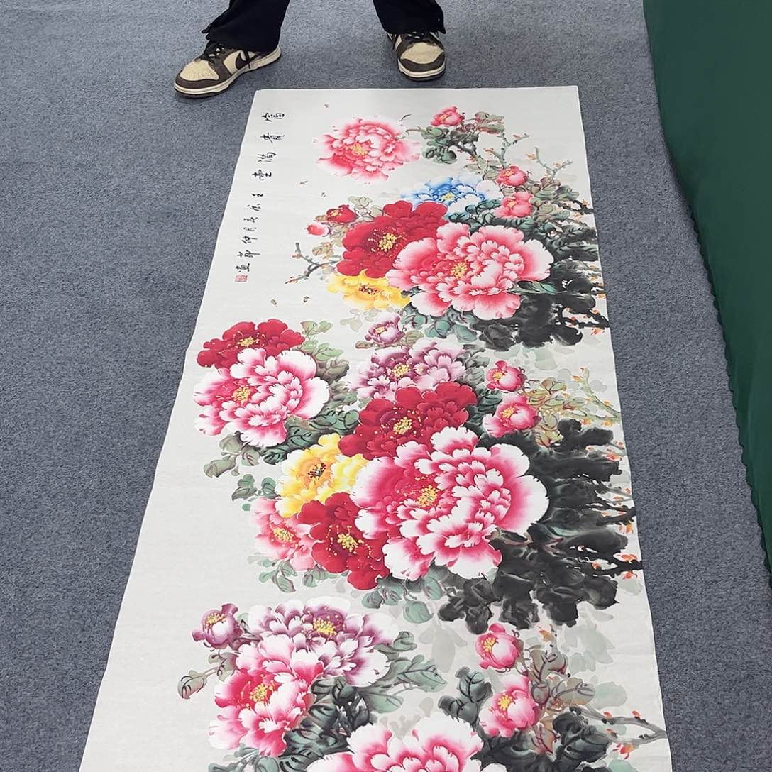 国画捡漏手绘国画