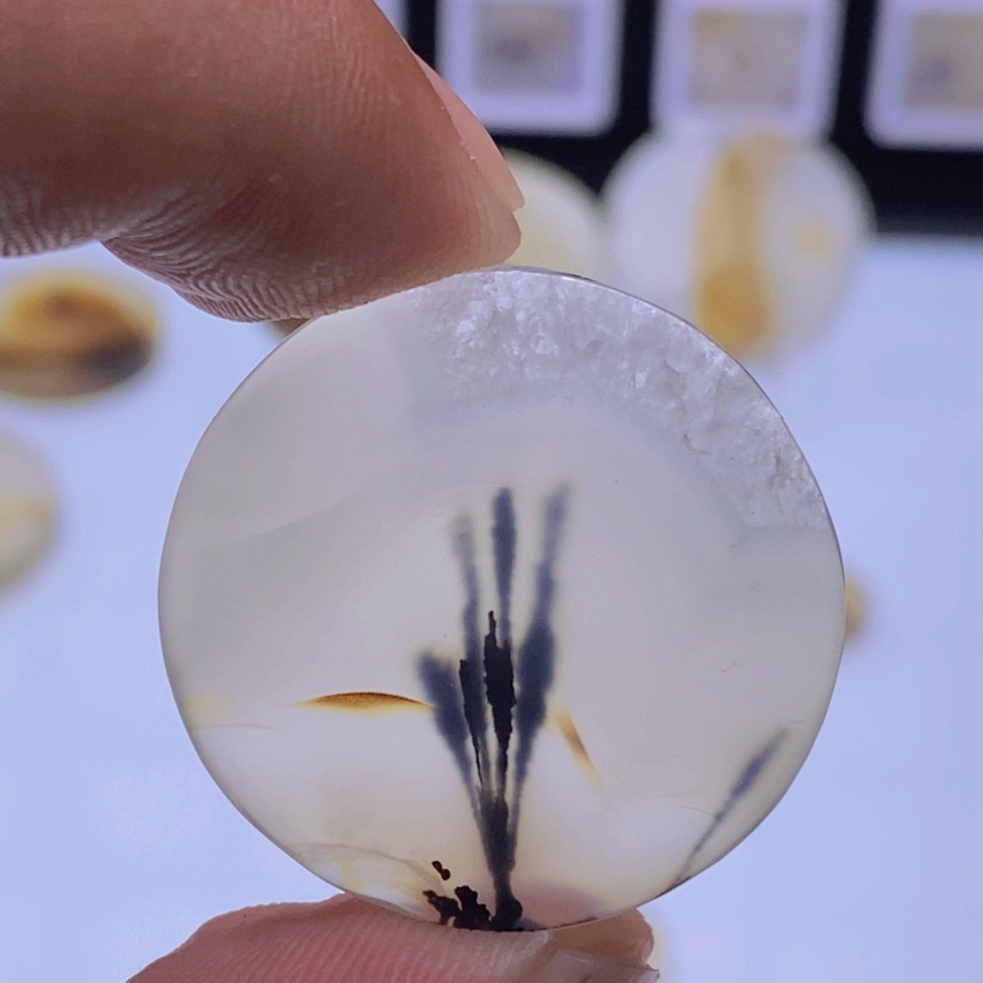 加***吖玛瑙/玉髓未镶嵌吊坠(不含链)