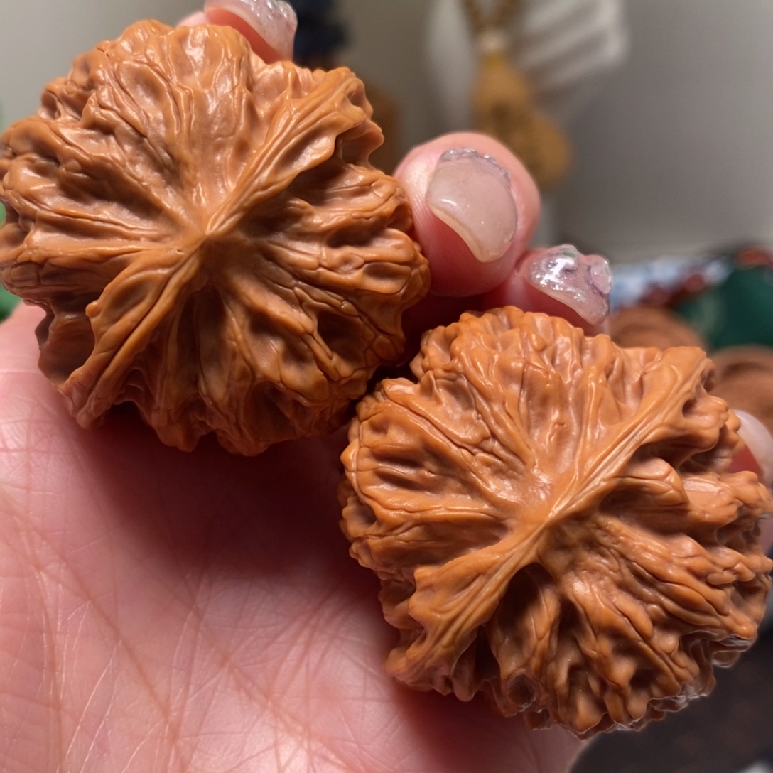 文玩核桃把件41尺寸苹果园