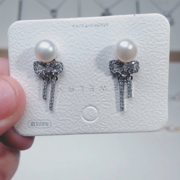 耳饰未镶嵌淡水珍珠