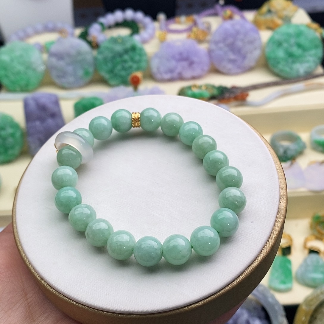 翡翠未镶嵌手串手串