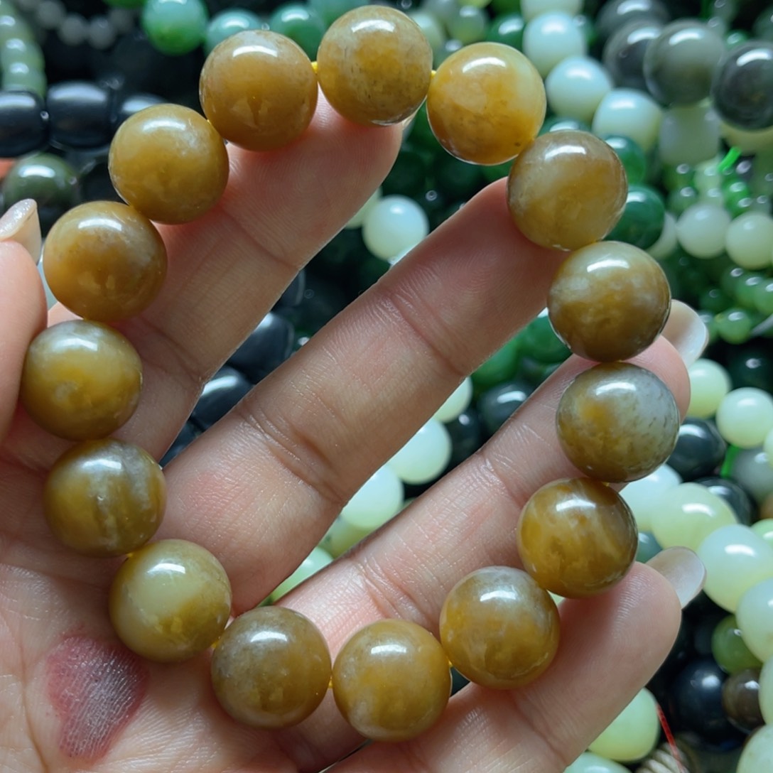 和田玉手链未镶嵌