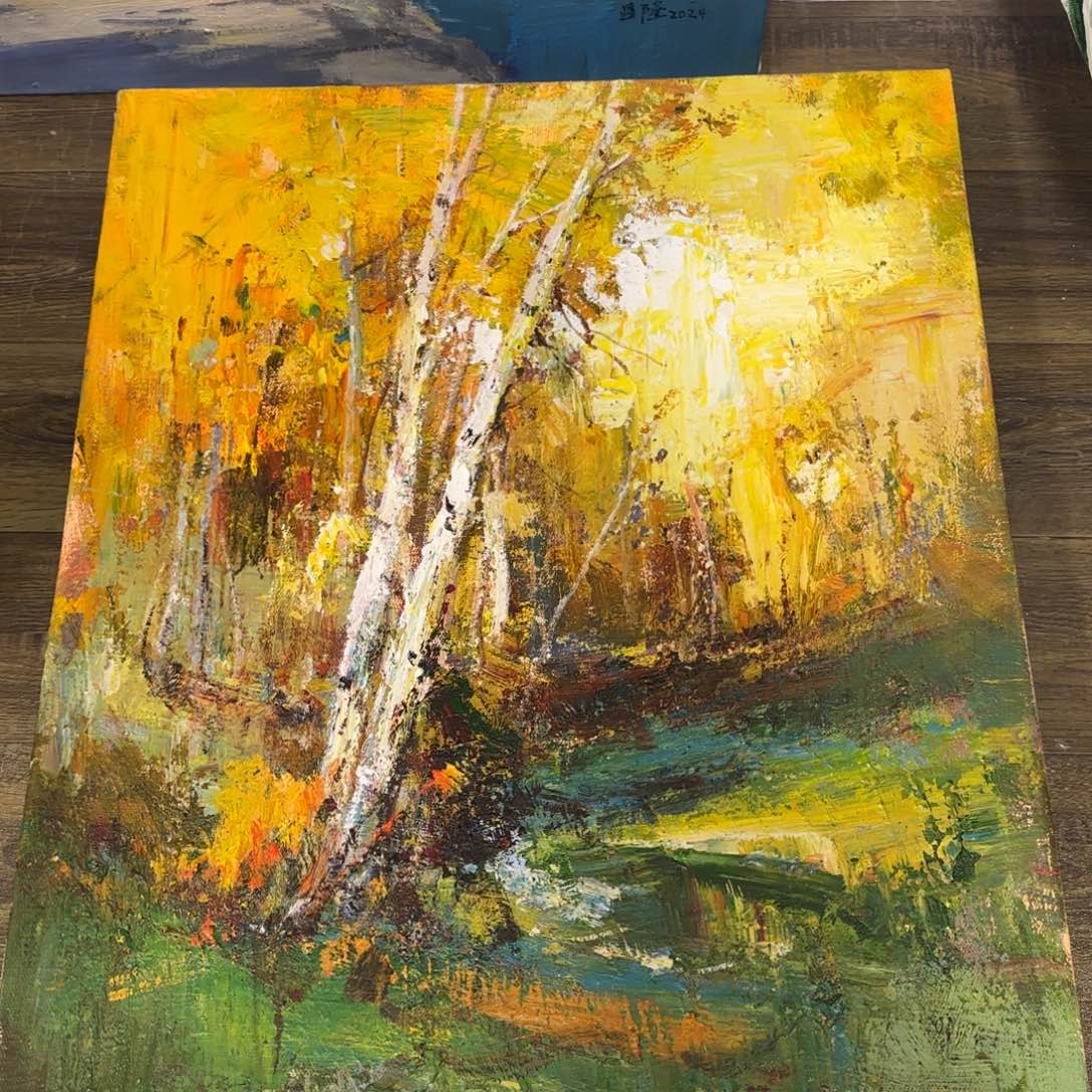 油画优惠活动的时候我