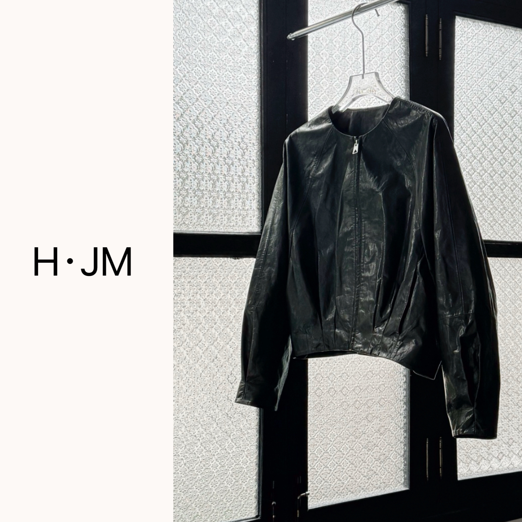 Jinmstudio丨新*西兰*进口1OO绵羊值鞣皮弯刀袖皮衣外套4081896