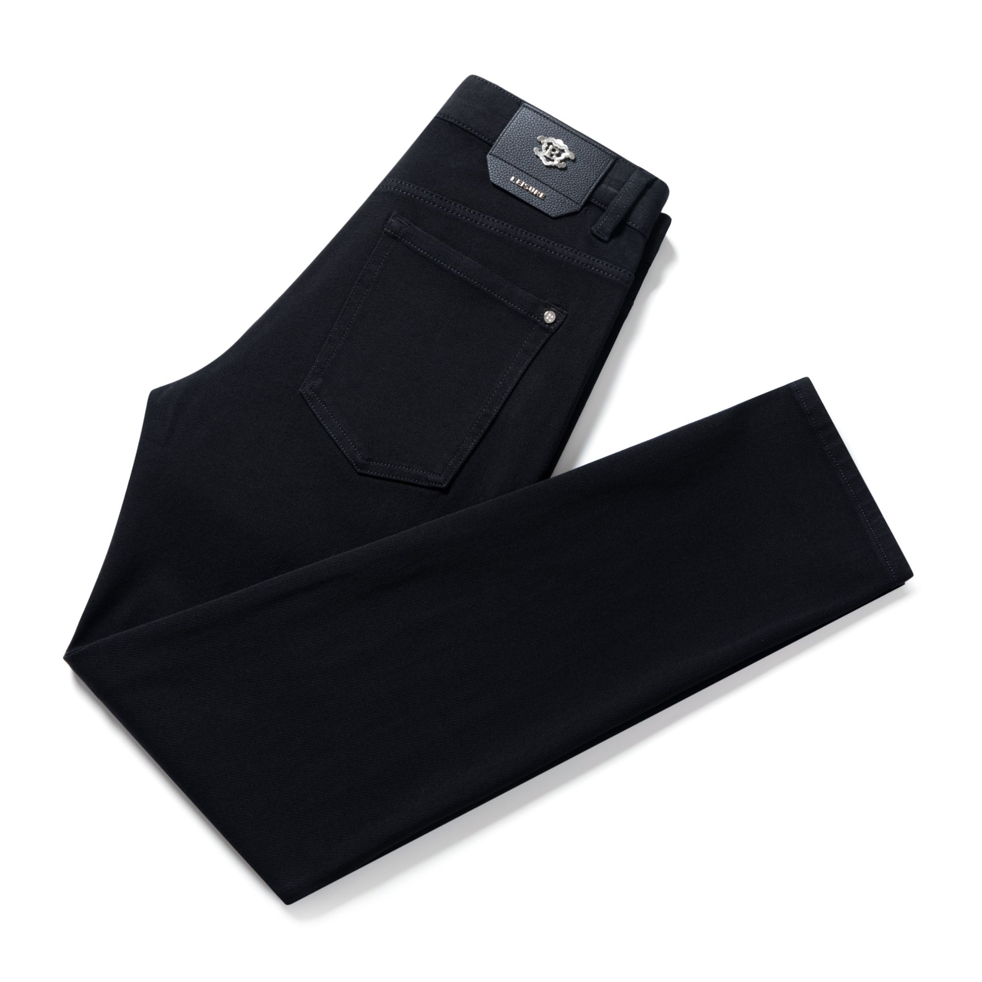 四面弹大直筒防褪色弹力秋冬百搭牛仔裤商务时尚男装新款轻奢男裤