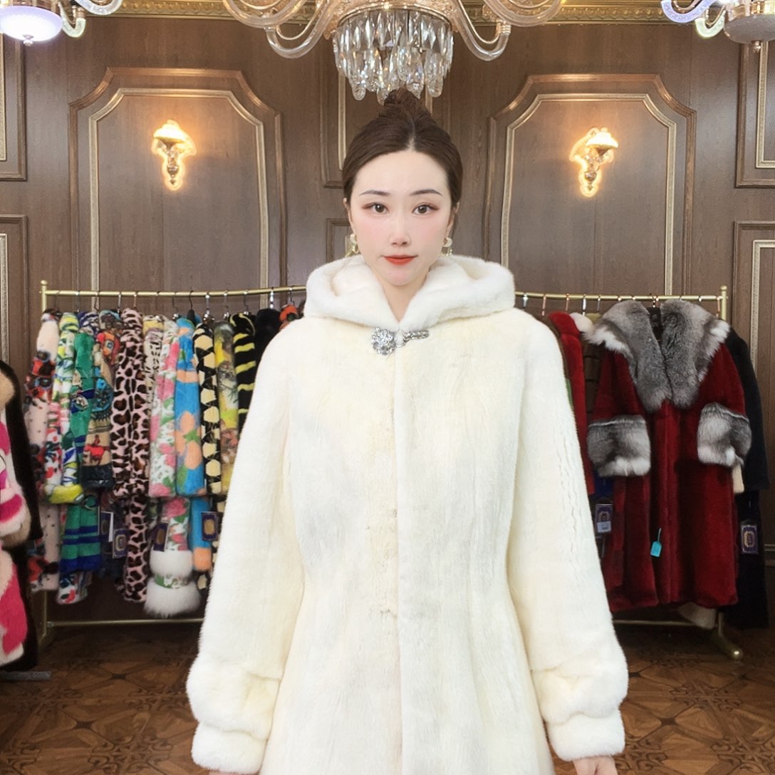 貂皮大衣时尚潮流