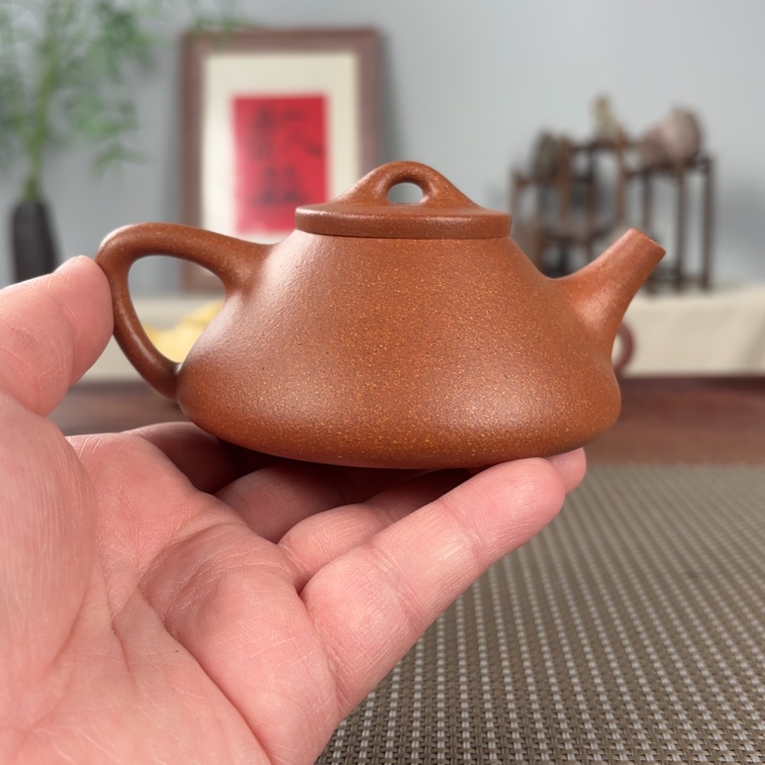 紫砂茶壶微瑕黄龙山原矿紫砂壶