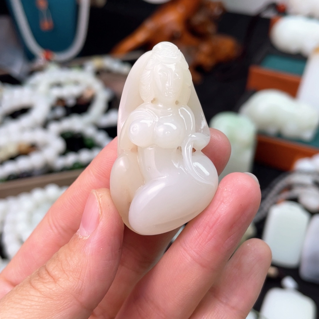 和田玉挂件未镶嵌