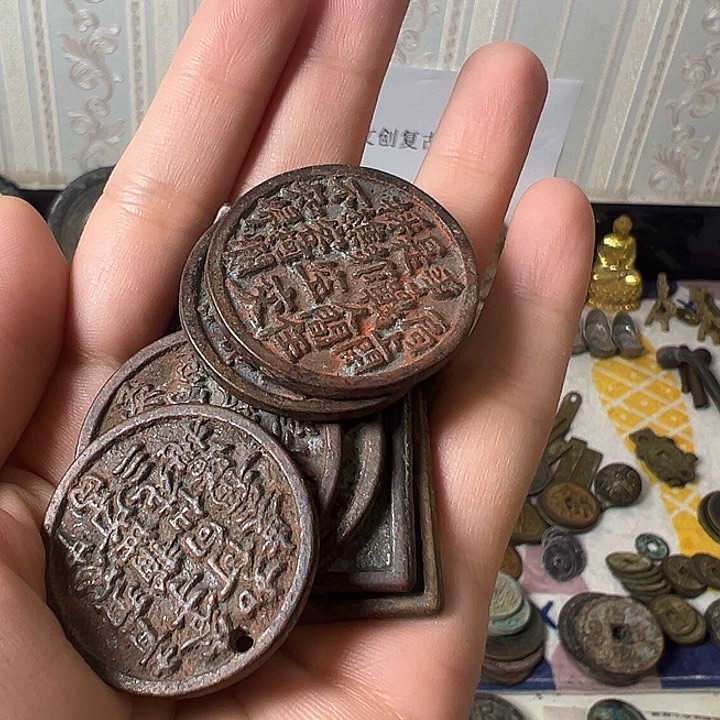 天***禾铜挂件等多种规格的