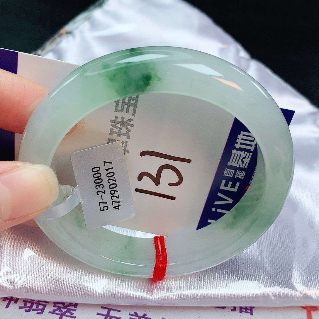 翡翠手镯未镶嵌缅甸天然A货翡翠手镯