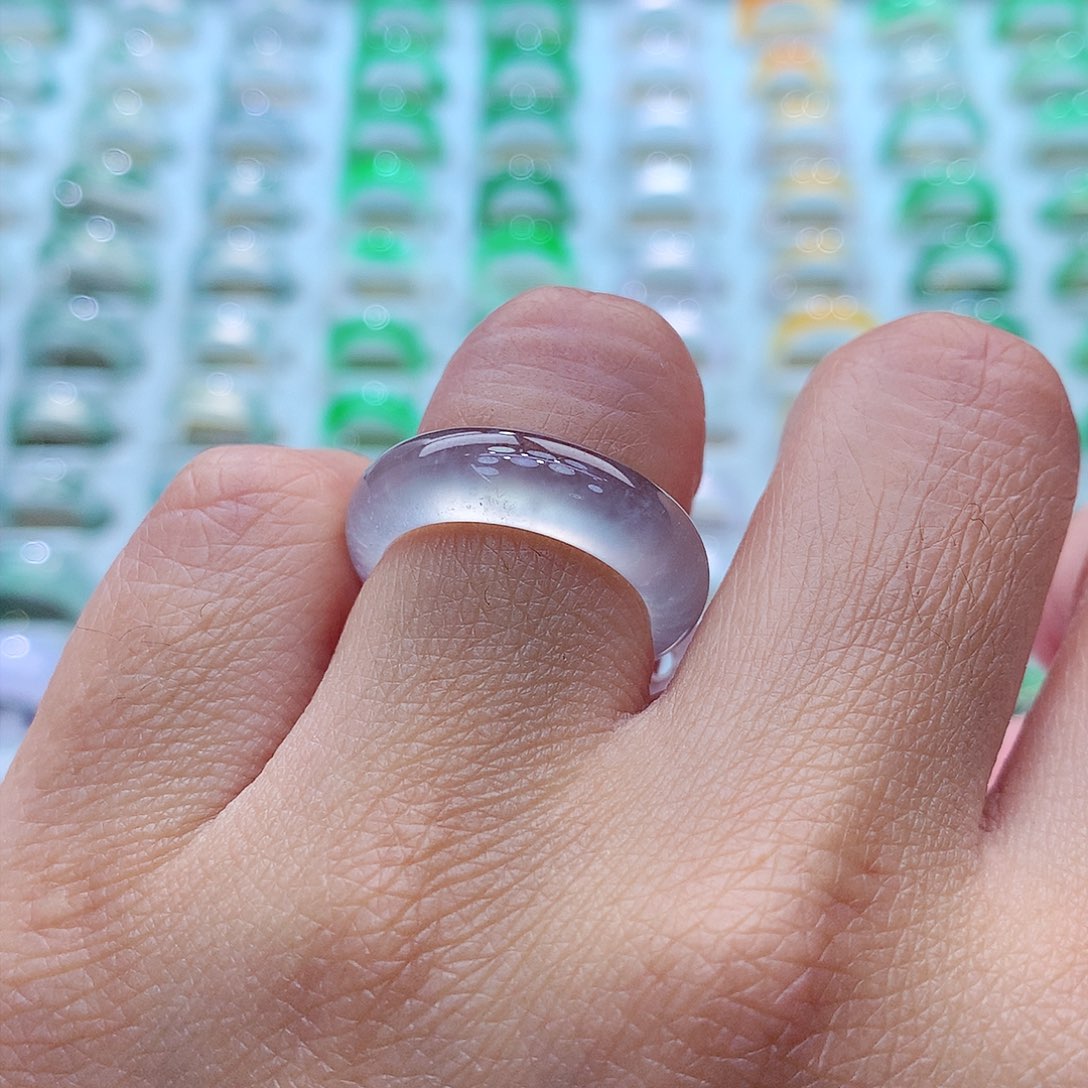 翡翠戒指未镶嵌提**苏13号