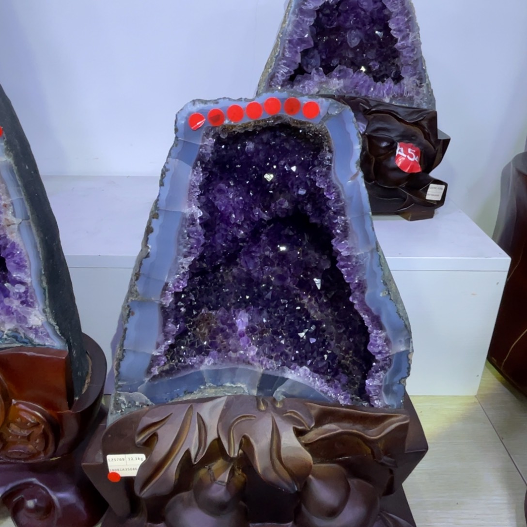未镶嵌大型摆件（非配饰）紫晶