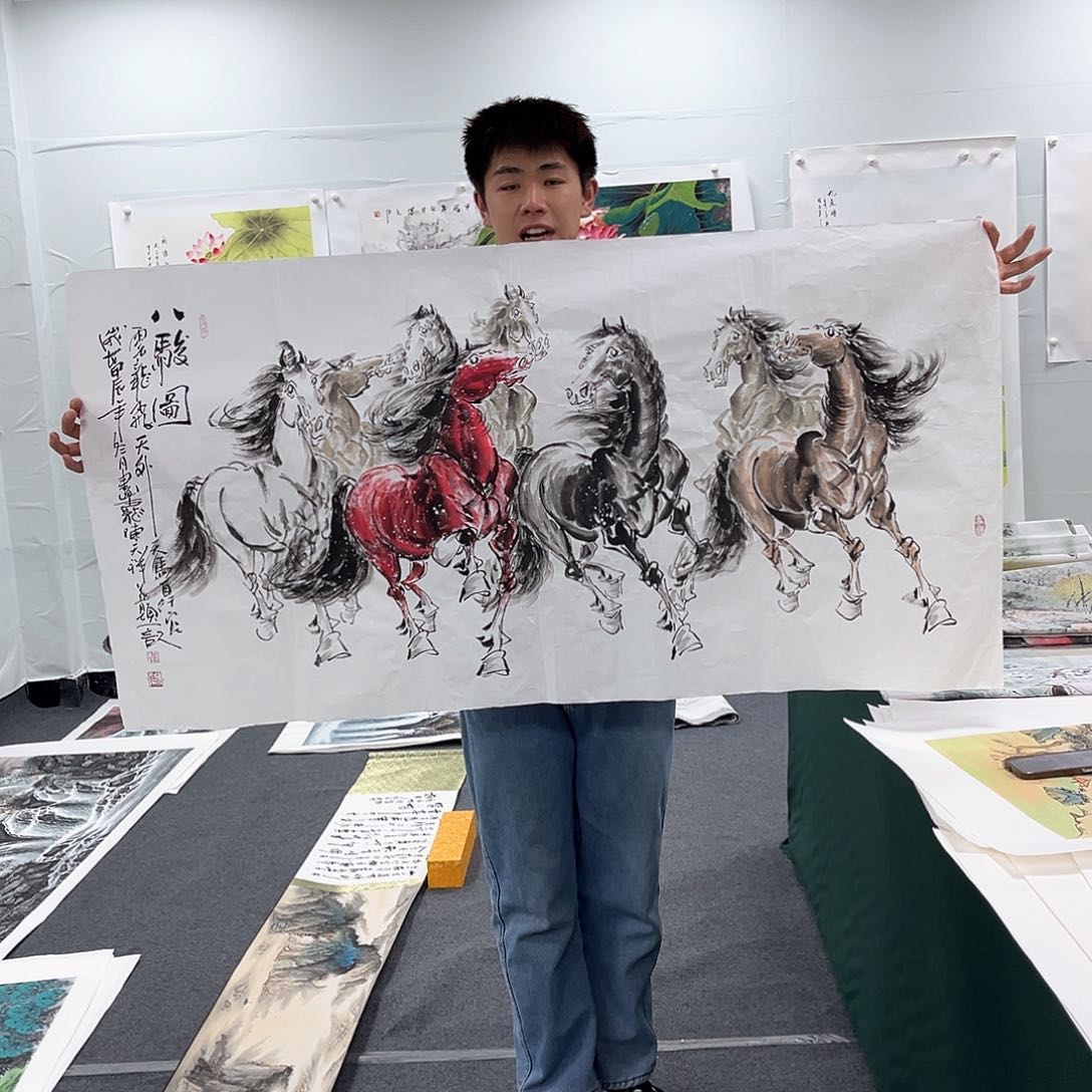 国画宣纸国画纯手绘作品