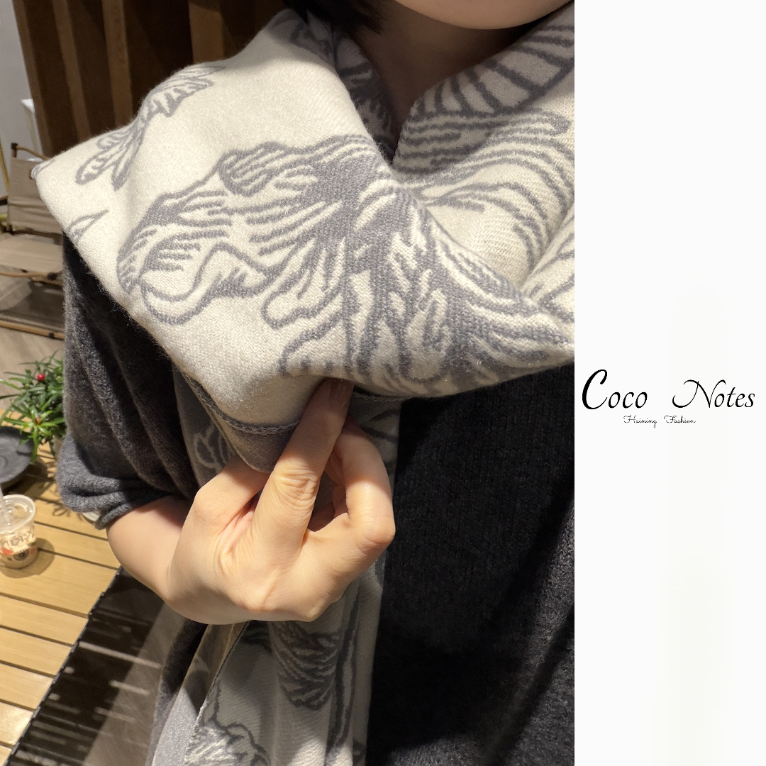 COCO NOTES HY5521气质空调房斗篷通勤披肩围巾