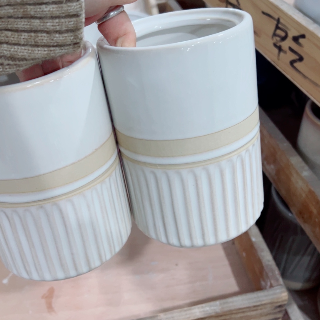 有孔，陶瓷花盆满10米包邮发货