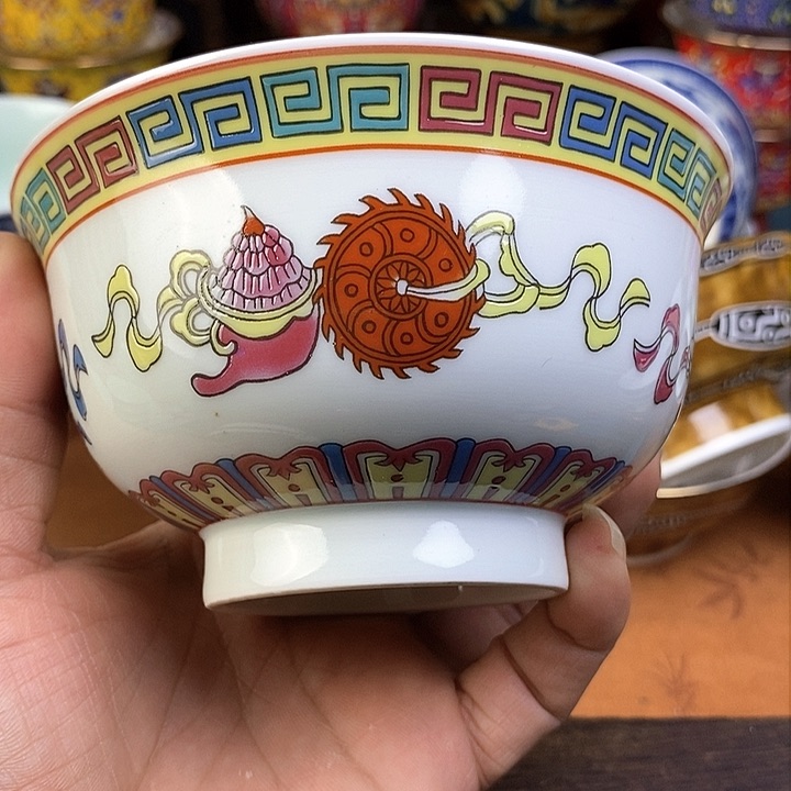 景德镇陶瓷藏式茶碗