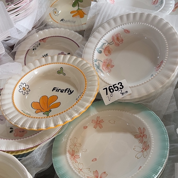 瓷外贸陶瓷微瑕7653